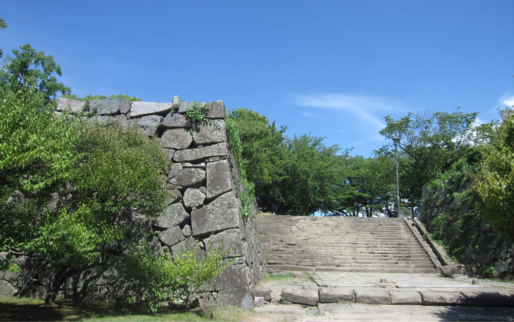 福岡城 表御門跡